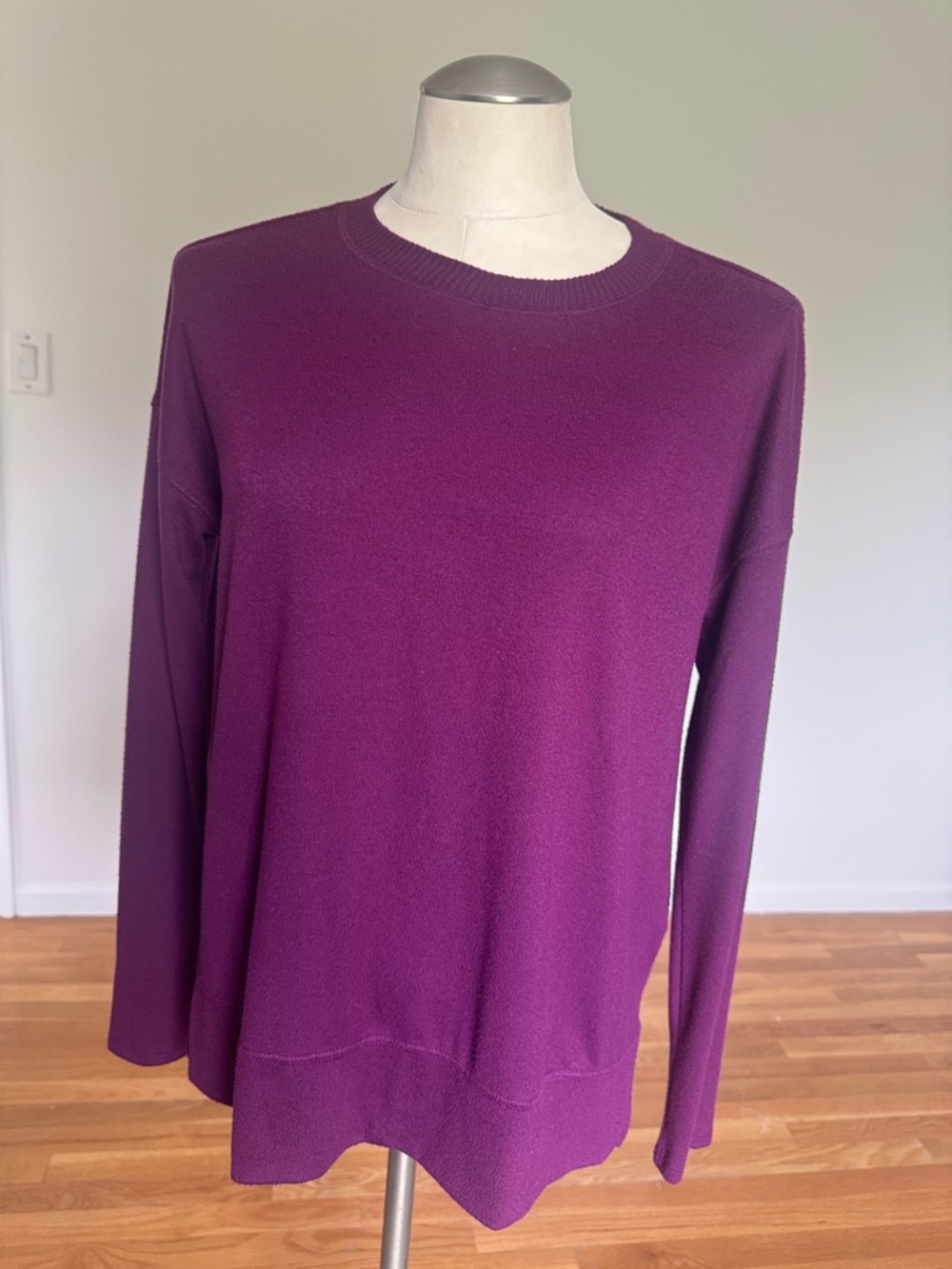 Lucky Brand  Purple Crewneck Sweater